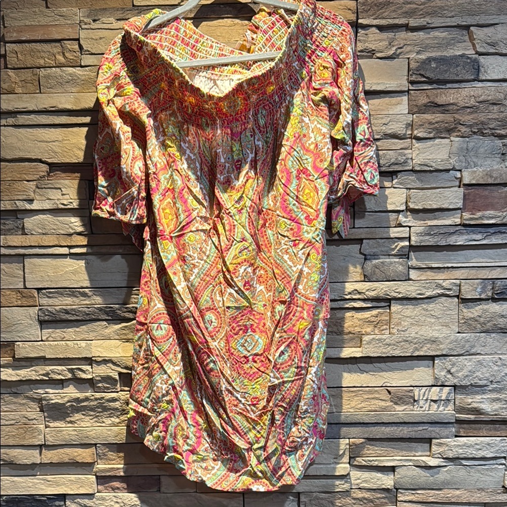 Laundry by Shelli Segal Off the Shoulder Dress Sz 10